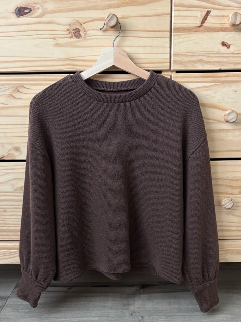 Madewell long sleeve sweater top